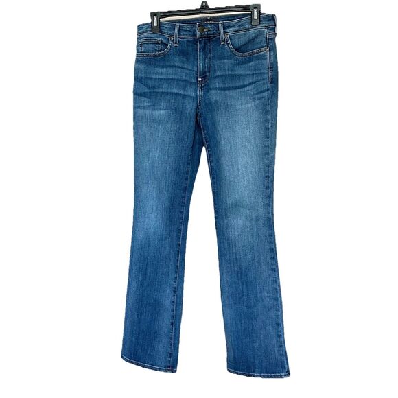 NYDJ Barbara Bootcut Lift Tuck Womens 6 Medium Wash Heyburn Classic Mid Rise - Picture 1 of 9